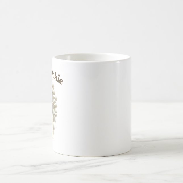 Enoki-Dokie Mushroom Classic Mugg, 11 oz Kaffemugg (Center)