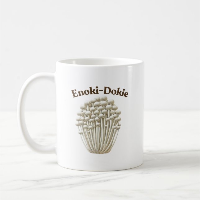 Enoki-Dokie Mushroom Mugg (Vänster)