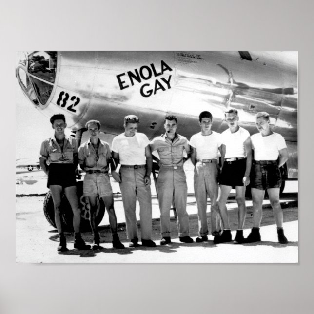 Enola Gay Poster (Framsidan)