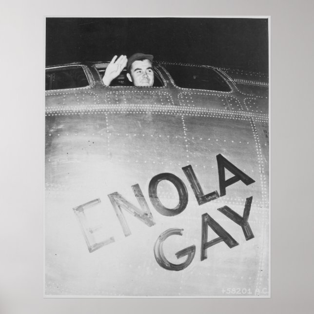 Enola Gay Poster (Framsidan)