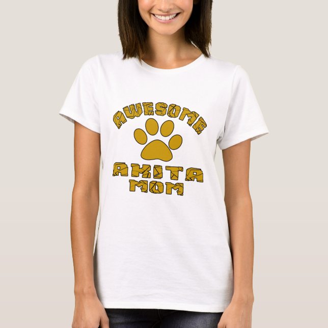 ENORM AKITA MAMMA T-SHIRT (Framsida)
