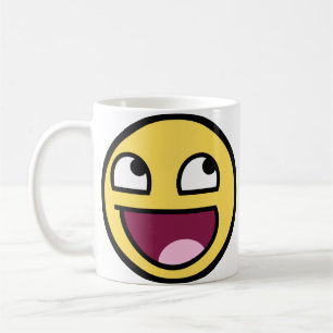 Enorm ansiktemugg kaffemugg
