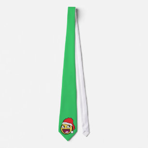 Enorm ansikteSanta Tie Slips
