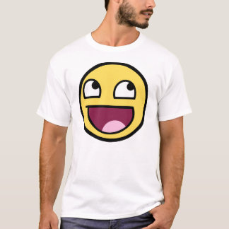 Enorm ansikteskjorta t-shirt