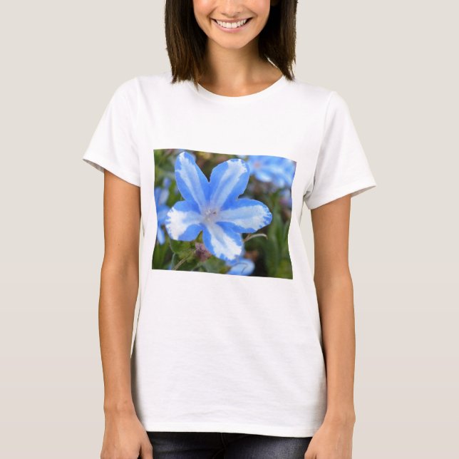 Enorm blomma tee shirt (Framsida)