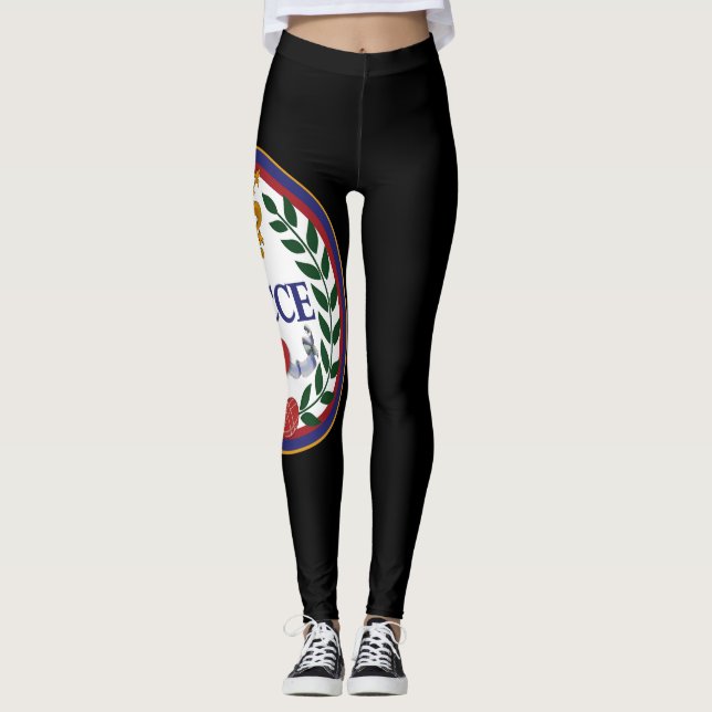Enorm Bocce damasker Leggings (Framsida)