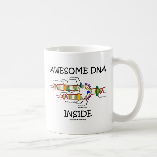 Enorm DNA-insida Kaffemugg (Höger)