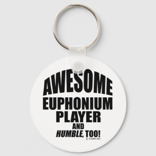 Enorm Euphoniumspelare Nyckelring