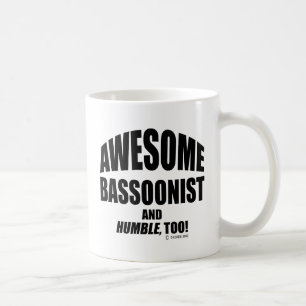 Enorm fagottspelare kaffemugg