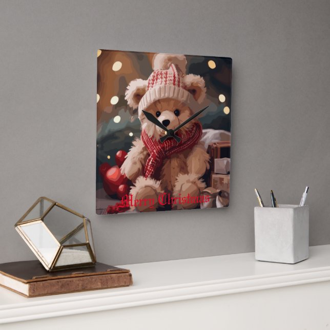 enorm fyrkantig klocka (Kontor)