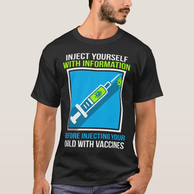 Enorm gåva för Anti-vaccin T-tröja T Shirt (Framsida)