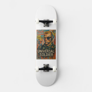 Enorm Gigantisk Deckz Art Dolf Mini Skateboard Bräda 18,5 Cm
