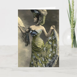 Enorm hatt för vintagemode och mycket liten midja kort