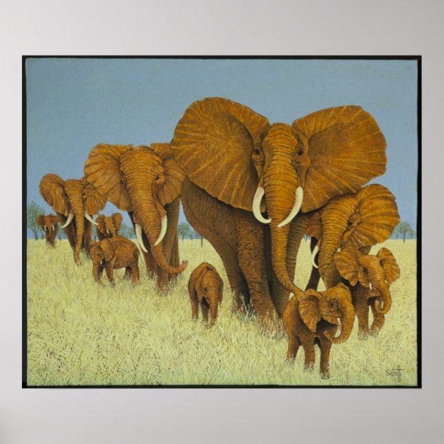 Enorm men omtänksam poster (Framsidan)