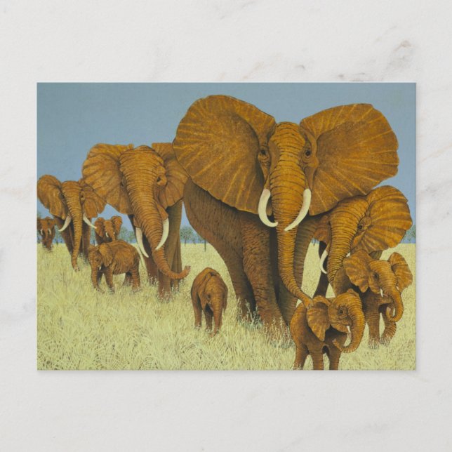 Enorm men omtänksam vykort (Framsida)