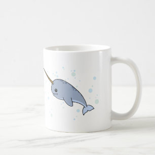 Enorm Narwhal mugg