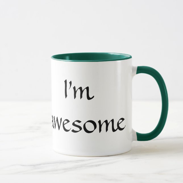 Enorm påfågelmugg mugg (Höger)