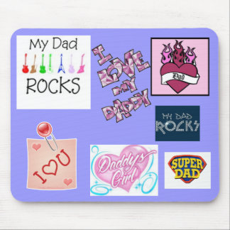 Enorm pappa Mousepad Musmatta