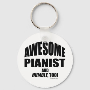 Enorm pianist nyckelring
