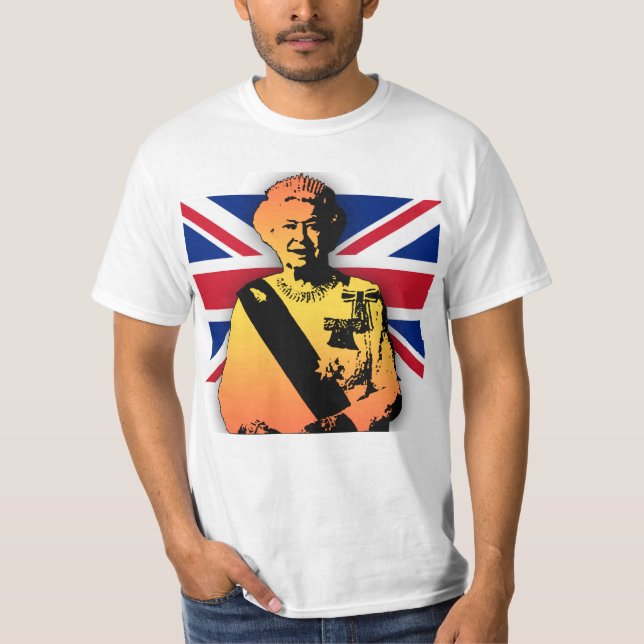 Enorm popkonstdiamantjubileum med den fackliga tee shirt (Framsida)