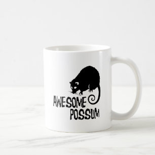 Enorm pungråtta kaffemugg
