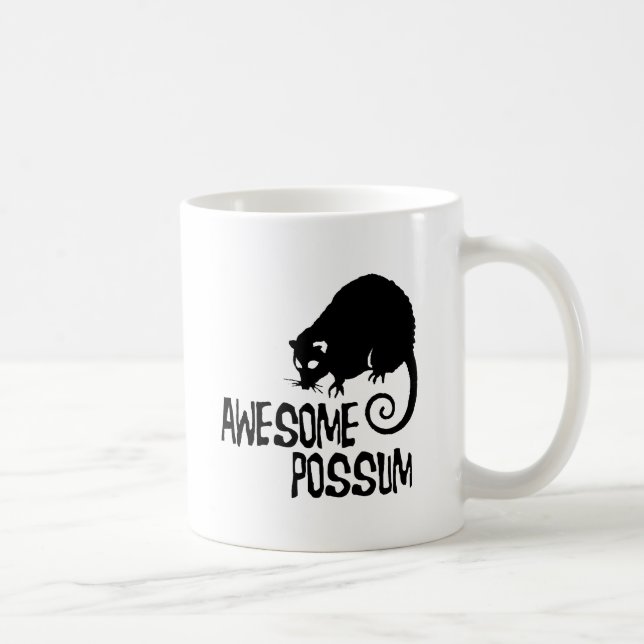 Enorm pungråtta kaffemugg (Höger)