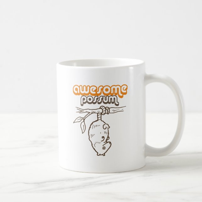 ENORM PUNGRÅTTA KAFFEMUGG (Höger)