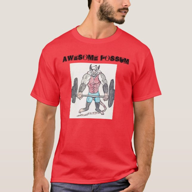 ENORM PUNGRÅTTA TEE (Framsida)