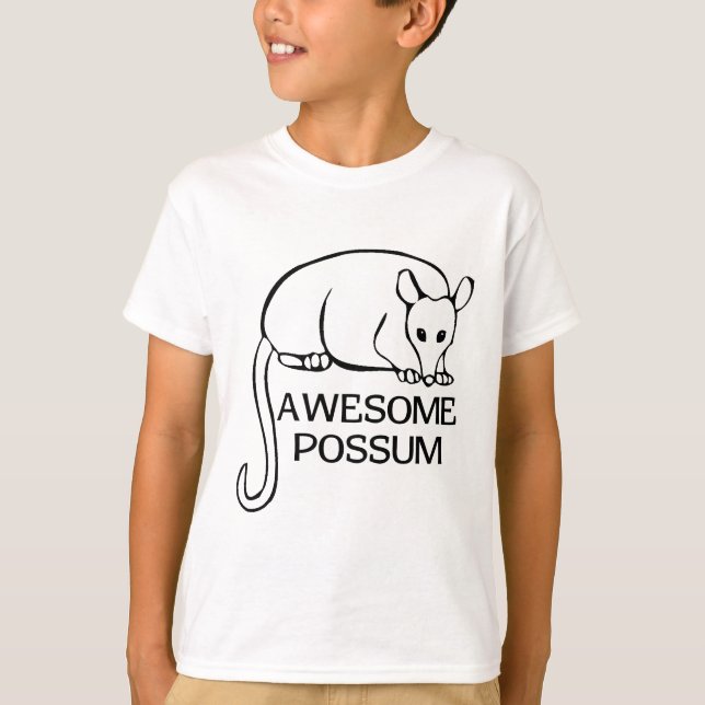 Enorm pungråtta tee (Framsida)