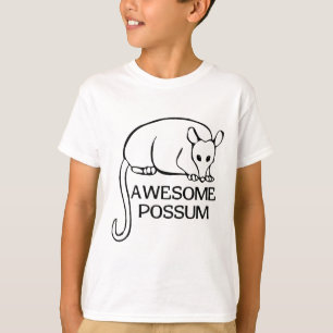Enorm pungråtta tee shirt