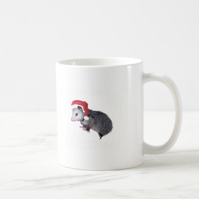 Enorm pungråttajul kaffemugg (Höger)