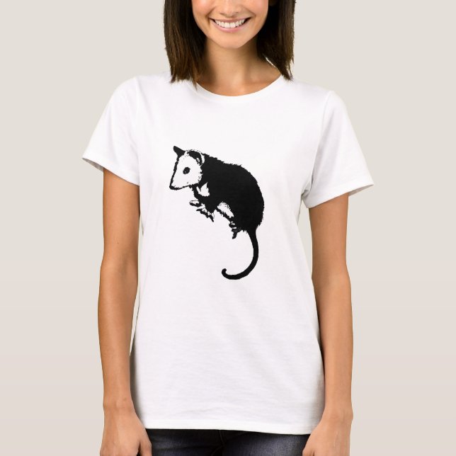 Enorm pungråttapungråtta t-shirt (Framsida)