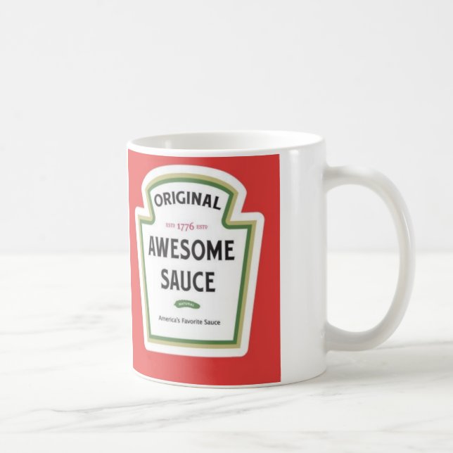 Enorm såsmugg kaffemugg (Höger)