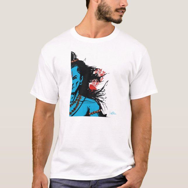 Enorm skjorta för Lord Rama T Tee Shirt (Framsida)
