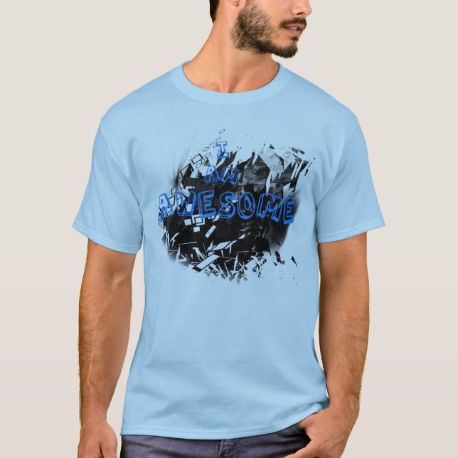 Enorm skjorta tee shirt (Framsida)