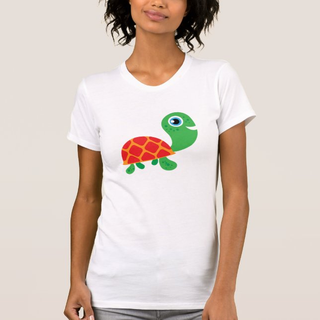 Enorm sköldpadda t shirt (Framsida)