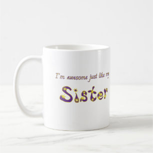 Enorm syster kaffemugg