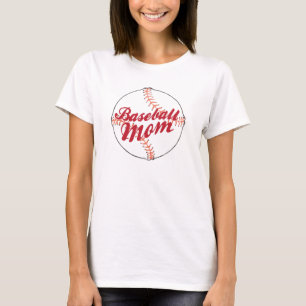 Enorm T-tröja för boll för baseballmammabasebal Tee Shirt