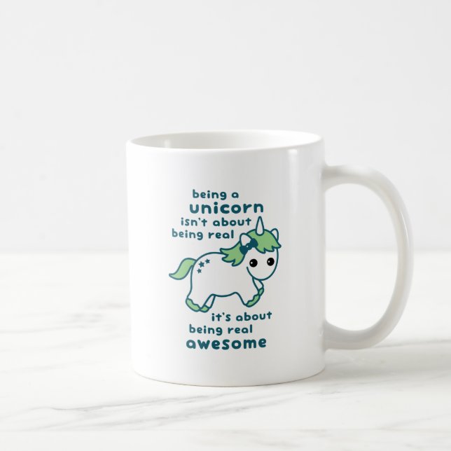 Enorm Unicorn Kaffemugg (Höger)