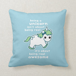Enorm Unicorn Kudde