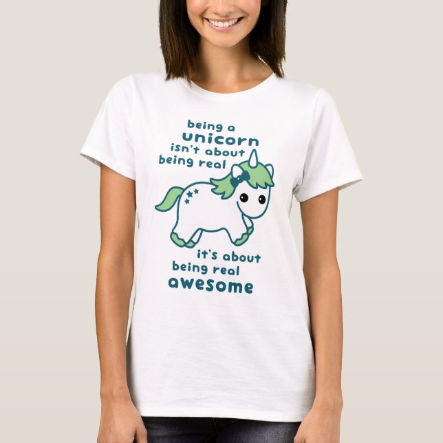 Enorm Unicorn T-shirt (Framsida)
