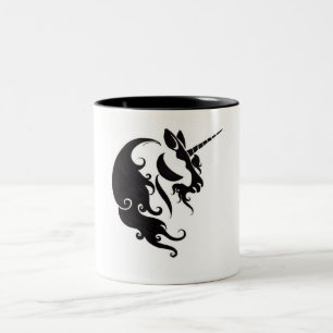 Enorm Unicornmugg Två-Tonad Mugg