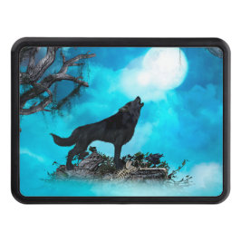 Enorm varg dragkroksskydd