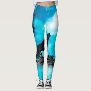 Enorm varg leggings