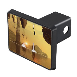 Enorm zeppelin skydd för dragkrok