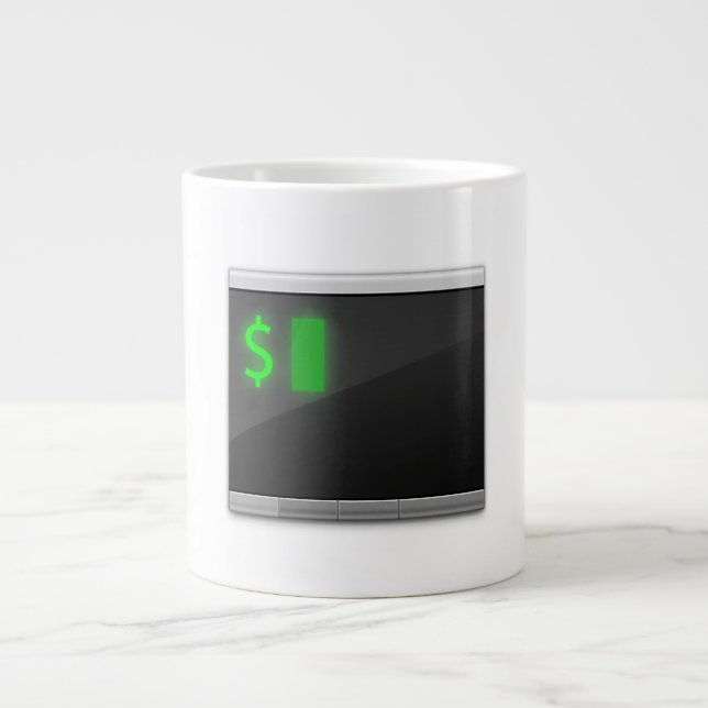 Enorma 20 oz iTerm2 Logotyp Mugg Jumbo Mugg (Framsidan)