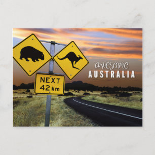 enorma Australien Vykort