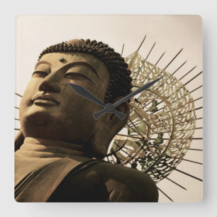 Enorma Buddha Fyrkantig Klocka
