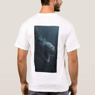 Enorma djuphavsmonster T-Shirt - 1 000 meter lång
