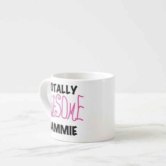 Enorma Gammie för rosor totalt gåvor Espressomugg (Framsida vänster)